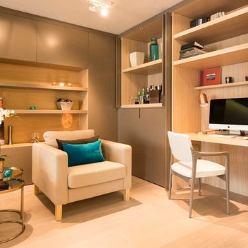 Vivienda en tonos neutros