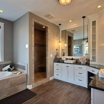 Master Bath - The Brahmin - 2 Story Transitional