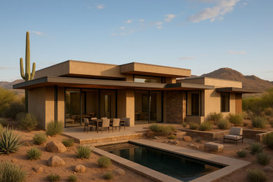 Inspiration for an exterior home remodel in Phoenix