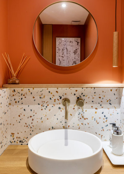 Contemporain Toilettes by Javouret Fellat Architecture