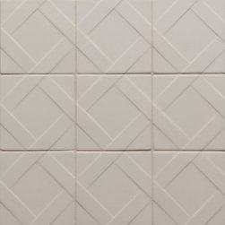 Robert A. M. Stern Collection Trellis Linen 4" x 4" - Tile