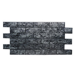 165-SMALL JERUSALEM BRICK PANEL 49"W X 24"H X 1 1/2"D - Wall Panels