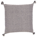 LR Home - Chalk Blue Floor Pillow, 30x30 - Designed to thrill, our pillow collection will add intricate mastery and eye pleasing designs to any room. Create a unique collection of your own style or let it stand alone, this pillow allows for diverse self expression and cozy cuddling on a master bed, couch, or even guest bed. The chevron style will easily become an eye catching and pleasing addition to a room. Handcrafted with the customer in mind, there is no compromise of comfort and style with the pillow line we create.