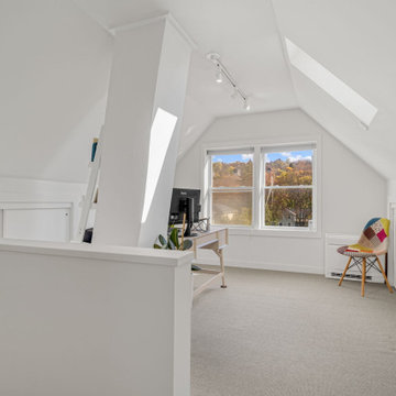 Fall Creek Basement Bath & Attic Remodel