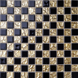 Gold black special tile - Products