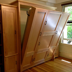 Sara and Andre's Wall Bed with Hidden Table - Murphy Beds