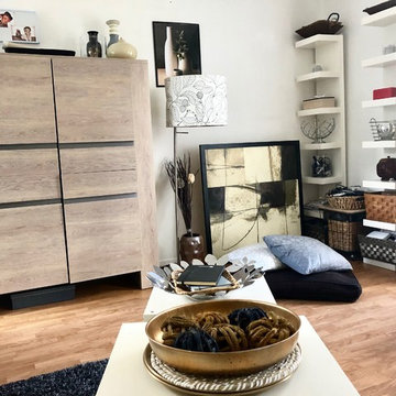 Home staging pour un salon/Salle à manger