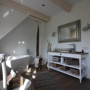 Landhausstil in modernem Fachwerkhaus