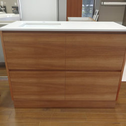 Spotted Gum vanity - Bathroom Vanities