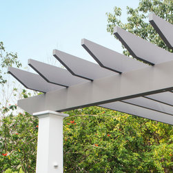 Trex&reg; Pergola&trade; - Gravel Path - Pergolas