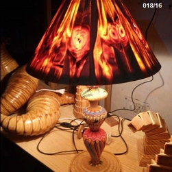 Pine Wood Art - Novelty Lights