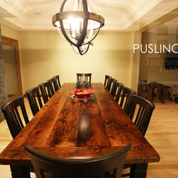 Reclaimed Wood Harvest Tables - Products