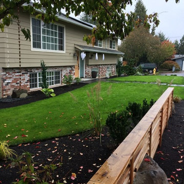Family Friendly Modern Front Yard