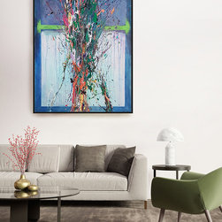 SP&sup2; #21, 2017, acrylic on canvas, 60" x 48" (213.4 x 121.90 cm) - Paintings