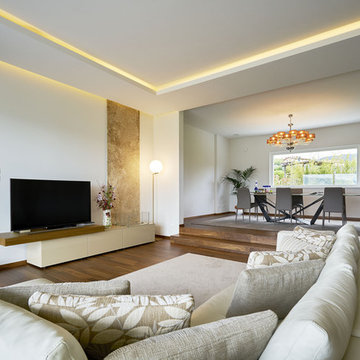 Living | Residenza privata Rubner Haus, colline del Casentino (AR)
