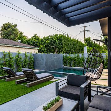 complete back yard renovation