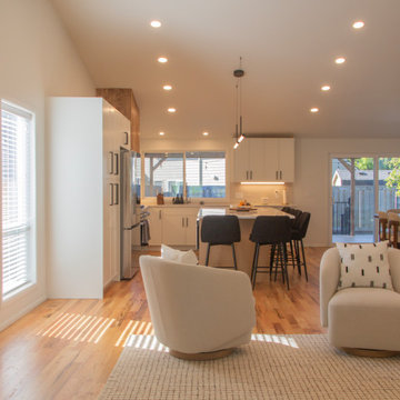Beaverton Vaulted Ceilings & Open-Concept Kitchen Remodel