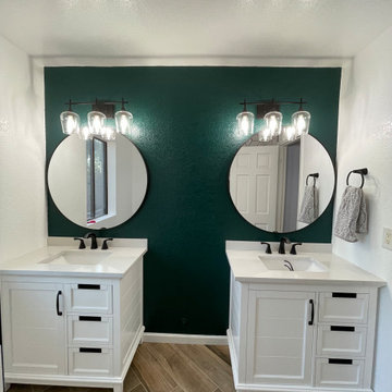 Contemporary Guest Bath Remodel in Phoenix