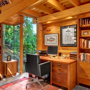 75 Most Popular Rustic Home Office Design Ideas for 2019 - Stylish