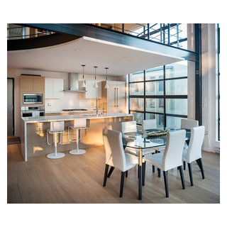 #301 272 E.4th - The MECCA loft building - Contemporary - Dining Room ...