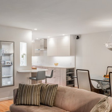 A concrete application to a Waltham kitchen renovation