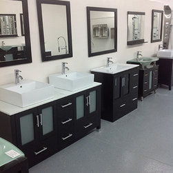 Showroom Photos - Bathroom Vanities And Sink Consoles