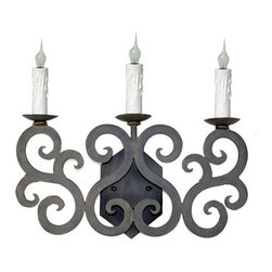 Custom Hand Made Iron Sconces - Products