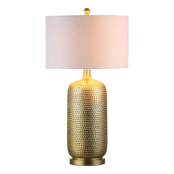 Sophia 30" Resin Table Lamp, Gold