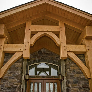 Timber Framed Entryways Showcase