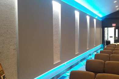 Inspiration for a modern home design remodel in Vancouver