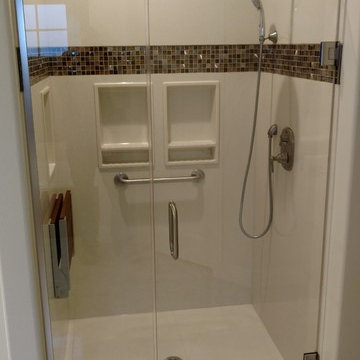 Enlarging a Smaller Shower
