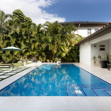Modern Poolside Living