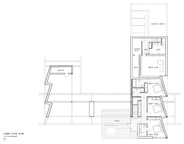Modern Floor Plan by RUFproject
