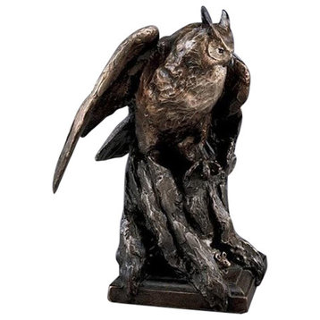 Owl Bronze Sculpture