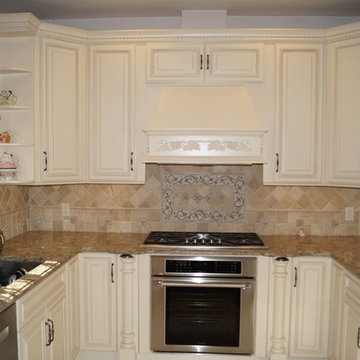 Fabuwood Wellington Ivory Kitchen with Cambria Nevern Counter Tops