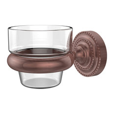 Wall Mounted Votive Candle Holder, Antique Copper