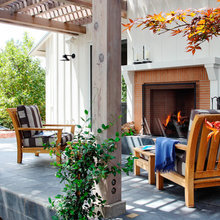 Outdoor Fireplace Mantel