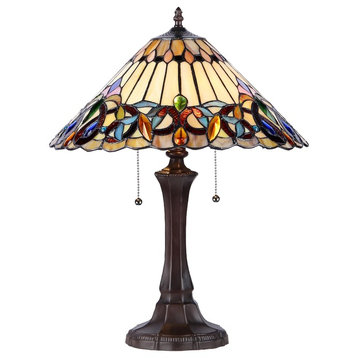 Ambrose 2-Light Victorian Table Lamp