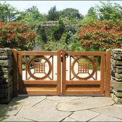 Custom Teak Walk Gate - Outdoor Products