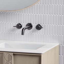 Mizu Drift Wall Basin/Bath Set - Bathroom Sink and Tap Spares