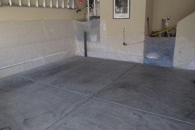 Stained Polished Concrete