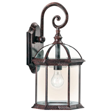 Kichler 49186LED Barrie 19" LED Outdoor Wall Light - Tannery Bronze