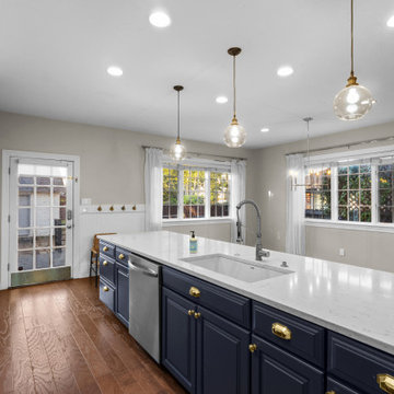 Vickery Park Blue & White Kitchen