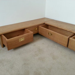 Library in solid English Oak - Products