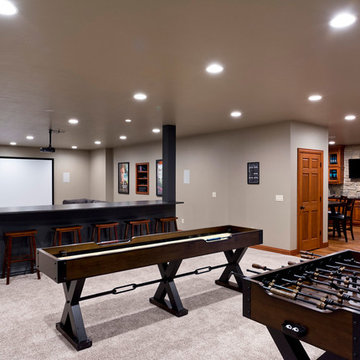 Basement Recreation Area Overview