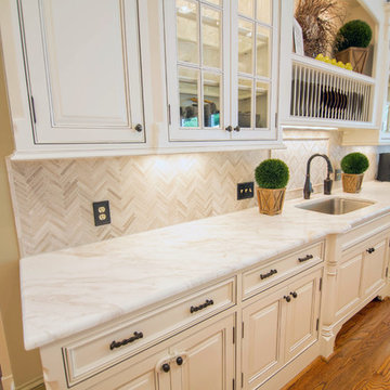 From Rustic Knotty Pine to White, Clean and Simple!