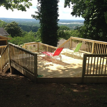 Pressure Treated Pine Deck By Durante