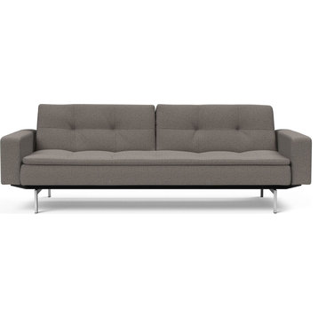 Dublexo Sofa Bed With Arms Mixed Dance Gray