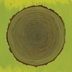EVRT Studio - Tree Rings Print - Artwork