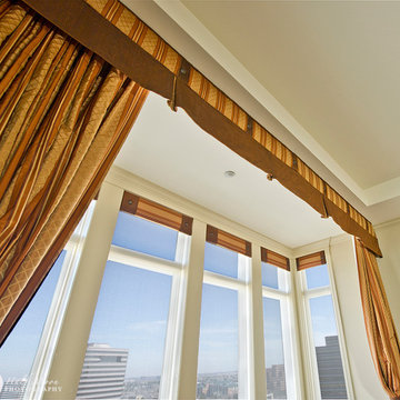 Custom-made drapery panels